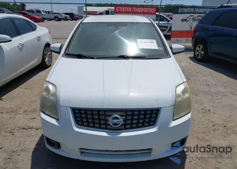 2007 Nissan Sentra 2.0S z USA, uszkodzony, nr VIN 3N1AB61E07L630516